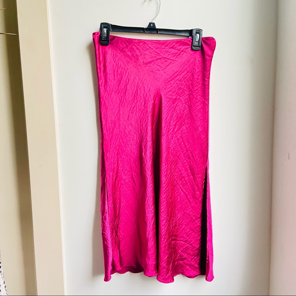 Midi Skirt | Hot Pink | Spunky